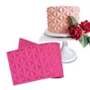 Stampi da forno 7 stili origami impressione stampo bordo torta tappetino per la decorazione di fondenti di decorazione di fondenti artigianali.