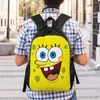 Backpack Patricks Cartoon Star Smile For Men Women Water Resistant School College Bag Print Bookbag