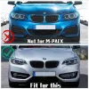 Pour la BMW Série 2 F22 F23 Car Splateur de pare-chocs avant Spoiler Protecteur LIP 220I 228I 228I 225D 220D 218D 2014-2021