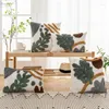 Poduszka liście dekoracje domowe osłona Połączona roślina stylowa 45x45 cm/30x50 cm na sofę krzesło do łóżka salon