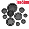 50/20/10pcs 7-50 mm Einseiten-Schutzspulen Gummi-Dichtungsstopfen Body Plugs Blind Stecker Gummi-Gummi-Ringe Gummi-Lochkappe