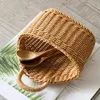 Storage Bottles 2 Pcs Small Hanging Basket Large Woven Baskets Kitchen Wall Cutlery Ginger Household