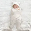 Animais Baby Recém -nascido recebendo cobertor Baby Sleeping Swaddle Swaddle Ultrasoft meninos garotas fofas de algodão para infantil 06 m de chuveiro presente