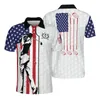 JUMEAST GOLF PATRIOTICO AMERICAN AMERICAN MENI SHILTH BIANCA POLO EAGLE MASHIRTS TACCHI SPORT ORCO PROCO