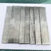 1piece 200x30x3mm Damascus Steel for DIY Knife Making Material VG10 Sandwich Steel Knife Blade Blank Has Been Heat Treatment