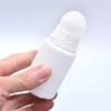 Storage Bottles 5Pcs 30/50ML Empty Refillable Rollerball Bottle Plastic Roller For DIY Deodorant Essential Oils Perfume Cosmetics