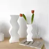 Vazen Noordse curve keramische bloem vaas hydrocultuur pot tablet gave vorm tafeldecoratie voor bloemen planten bruiloft decor