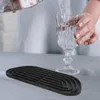 Table Mats à eau Fountain Pad Refridge Drip Catcher pour Pan Refrigerator Dispenser Tray Cushion Silicone Silica Gel