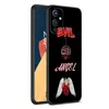 Hjärnhjärta mönster Telefonfodral för OnePlus 7 8 9 10 11 Ace Pro 8T 9RT 10T 10R NORD CE 2 LITE N10 N100 N20 N200 5G SVART COVER