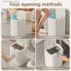 WASTER BINS 11/13L LIHT LUXURY SMART TRASH CAN AUTOMATIC SENSOR TRASH CAN CAN with Waterproof Trash Bin Bathroom WasteBasket Smart Home L49