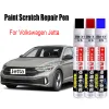 Caneta de reparo de arranhões de tinta de carro para Volkswagen Jetta 2023 2022 2021 Acessórios para tinta de toque de toque preto branco azul prateado cinza