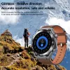 Watches HK5 HERO UItiMate AMOLED Smart Watch Men Compass NFC GPS Tracker 1.5" LTPO 2.5D AOD Amplitude Sports Smartwatch For HuaWei 2023