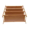 Home Furnishings Bamboo Shoe Rack With 4 Layers And 60 Lengths Can Be Used For Living Room (Flat Panel)