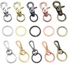 20 st Swivel CLASP SET LANYARD SNAP CLASP MED KEY CHAIN ​​RINGS Key Chain Clip Hook For DIY Necklace Armband Chain Supplies