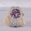 Luxury Looking Fullt Watch Iced For Men Woman Woman Top Craftsmanship Unique and Dyra Mosang Diamond Watchs For Hip Hop Industrial Luxurious 33189