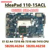 Motherboard CG521 NMA841 For Lenovo IdeaPad 11015ACL Laptop Motherboard With E1 E2 A47210 A67310 A87410 CPU DDR3 5B20L46264 5B20L46258