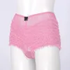 Adulte Mens Sexy Sissy Underwear Lace Ruffle Dance Shorts élastique Boxer Boxer Shorts en lingerie Panities 240401