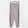 Men's Pants Miyake Original Pleated Harem 2024 Spring And Summer Loose Sports Versatile Small Leg Lantern