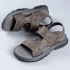 Sandals Chaussures de plage décontractées pour hommes conduisant paresseux pour hommes Sandalias de extérieur sandali uomo estivi sandalen heren extérieur