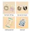 100st Retail DIY Packaging Kit Ear Stud Hairpin Jewelry Package Cards Display Boardcard Cute Flower Necklace Earring