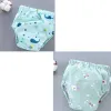 Pantalon elinfant 1/2 pcs / ensemble baby lavable 6layer Pocket Diaper Learning Pantalable Training Pantalt Springmer pour 018kg