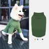 Vêtements de pull à chiens Chiens Poudle Bichon Pomeranian Vest sans manches pour les chiens de chiot d'été Vêtements minces