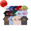 Designer Classic DickiNess T -shirt Casual merk DK Round Neck Heren en vrouwelijke koppels T -shirt Hoge kwaliteit Pure katoenen brief Afdrukken losse oversized T -shirt