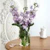 センターピース用のガラスシリンダー花瓶結婚式の装飾テーブルシェルフのためのキャンドルホルダー花のための花瓶の大きさの家の装飾