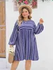 Vestidos casuais básicos plus size 3xl 4xl Casual Roupas de mulheres primavera verão Manga longa Vintage Printned vestidos curtos femininos elegantes mini vestido L49