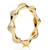 Oryginalne momenty nowoczesne pierścień lovepods z kryształową dla kobiet 925 srebrny prezent ślubny biżuteria modowa 240401