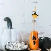 Wegwerpbekers rietjes 72 pc's feeststro decor cartoon dranken sap drinken wit karton Halloween papier gereedschap