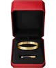 Bracelet pour femmes Bracelet en or 18k pour hommes Diamond Fashion Nouveau bracelets de créateur en acier inoxydable Rose