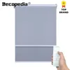 Decopedia Dual Layered Roller Blinds for Windows Blinds Roller Shades Blackout and Lght Filtering for Living Room Custom Made