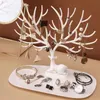 Creative Antlers Jewelry Display Stand Earrings Necklace Hanging Racks Pendant Bracelet Ring Organizer Holder Make Up Tray