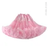 Meninas Meninas Lolita Cosplay Papticoats 2023 A-line Puffy Tutu Salia Tulle Ballet Dance Pettiskirts Big Bowknot