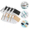 4 PCS Word Card Memo Notepads Tomt Cards Loose-Leaf Book Flashcards Bindes Paper Writing Notebooks Student Spiral