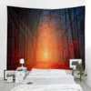 Forest Landscape Tapestry tapisseries Waterfall Nature Mur suspendu salon décor mural boho décor de chambre psychédélique