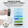 3 su 1 Tester di qualità dell'acqua Professional LCD Display digitale PH METER TDS Filtro della purezza del misuratore di temperatura EC con retroilluminazione