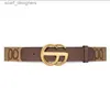 Ceintures 211 Fashion Classic Men Designers Belts Womens Mens Lettre décontractée Louce de boucle lisse Largeur de courroie 2,0 cm 2,8 cm 3,4 cm 3,8 cm avec boîte Y240411