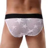 Sous-pants pour hommes Sexy Mesh Bikini Brief