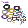 Yaruijia Titanium M4 / M5 / M6 / M7 / M8 / M10 Rondelle d'espaceur en titane pour Din912 Boulon Vis de vélo de moto