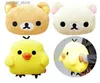 Animaux en peluche en peluche 1pc 30cm kawaii rilakkuma peluche jouet kiiroitori nick couple oreiller en peluche en peluche coussin de poupée en peluche