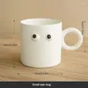 Tazze Ceramica creativa Cucia di caffè e Piatto Nordic Home Decorazioni Accessori fatti a mano Regalo per le tazze da tè per fidanzata per fidanzata