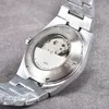 Helautomatisk mekanisk vaktnew modeklocka Mens rörelse Vattentät högkvalitativ armbandsur Hour Hour Hand Display Metal Strap Simple Luxury Popular Watch T998