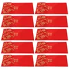 10 pcs Nouvel An Hollow out enveloppe monétaire Paquets de stockage en enveloppes chinoises enveloppes pour l'argent Lucky Paper Tradition