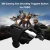 2PCS M9 Mobile Gaming Trigger Controller Joystick Gamepad Botões compatíveis para PUBG Mobile Game Parts