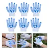 3Pairs Mittens Kids Children Gloves Hand Protectors Garden Work Gloves Working Gloves Kids Gardening Gripper Gloves for Children