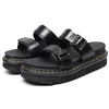 Обувь обувь Bkqu Summer's Womens's Sandals Толстая единственная высококачественная подлинная кожаная пляжная ремешок открытый ноги Roman 2024
