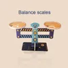 DIY Educational Toys Balancing Scale Math Learning Game Board Toys for Children Kids Learn Add Subtract Model Kits Brinquedos