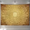 Psychedelic Hapentasyonlar Mandala Goblen Duvar Asma Bohem Yoga Şal Yağı Yatak Odası Ev Dekorasyon Asma Bezi R0411 1